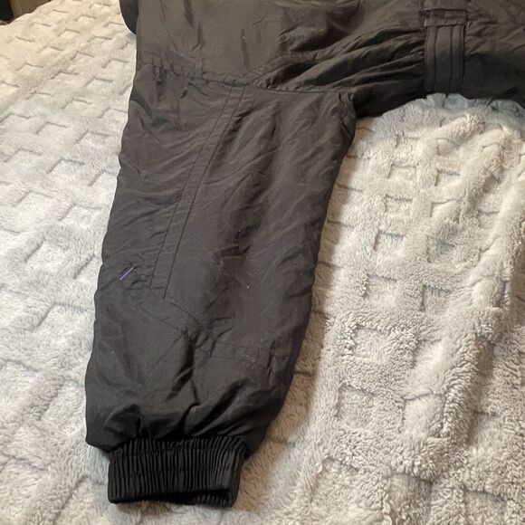 VTG Ski Suit One Piece Snowsuit 80s 90s EDELWEISS Snow Bib Womens 14 Aztec Clean - Picture 16 of 16